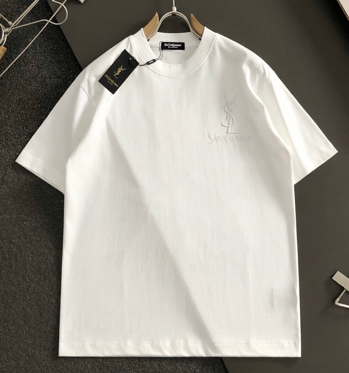 생로랑 2025 남성용 반팔티 YSL066 YB