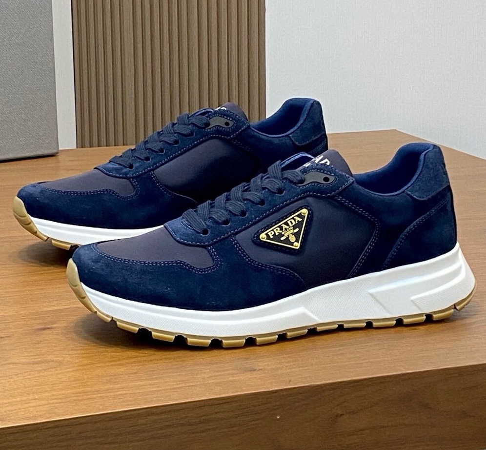 프라다 2025 남성용 스니커즈 PD554 SH-E
