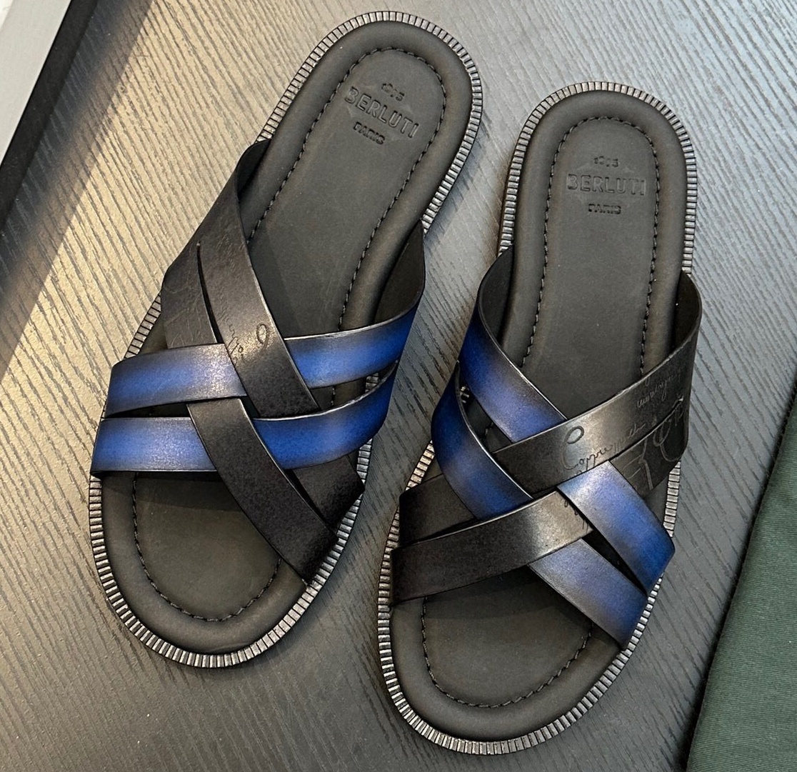 벨루티 2025 남성용 슬리퍼 BL140 SH-E