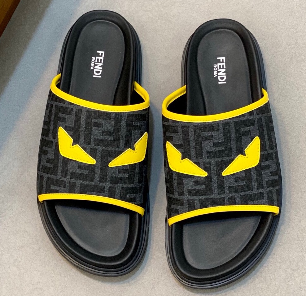 펜디 2025 남성용 슬리퍼 FD114 SH-E