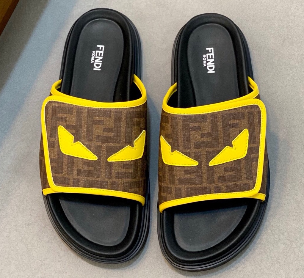 펜디 2025 남성용 슬리퍼 FD117 SH-E