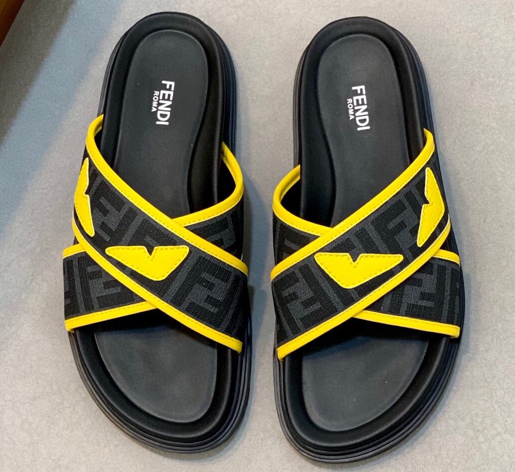 펜디 2025 남성용 슬리퍼 FD120 SH-E