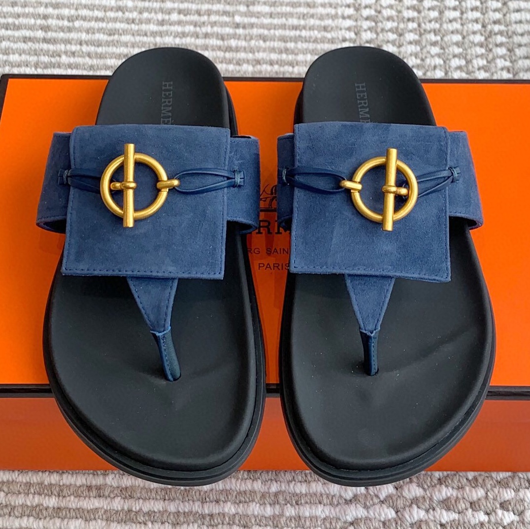 에르메스 2025 남성용 슬리퍼 HM416 DN