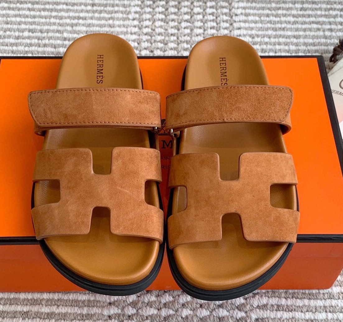에르메스 2025 남성용 슬리퍼 HM418 DN