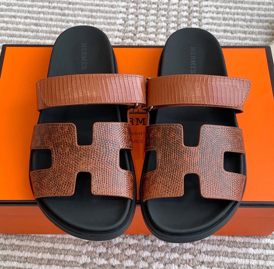 에르메스 2025 남성용 슬리퍼 HM422 DN