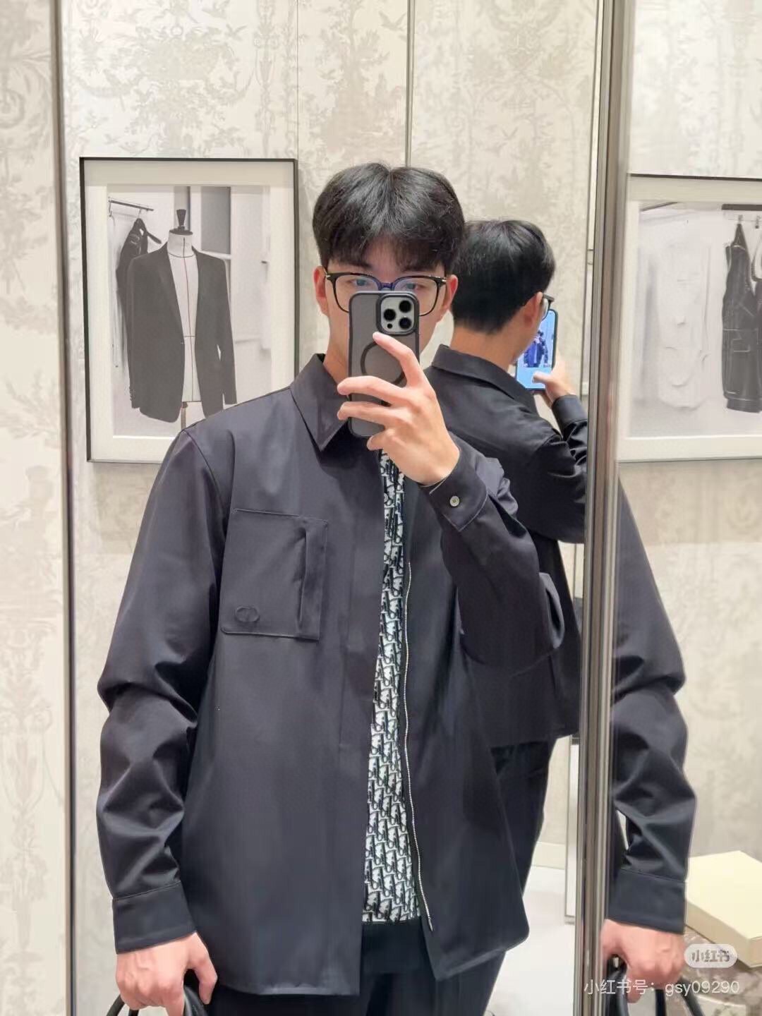 크리스챤 디올 2025 남성용 자켓 CD810 PD