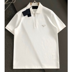 프라다 2025 남성용 폴로반팔티 PD1254 YB