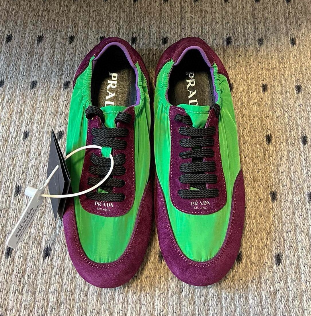 프라다 2025 여성용 스니커즈 WA5369 DN