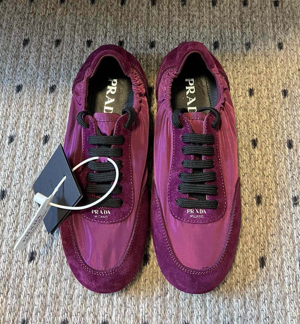 프라다 2025 여성용 스니커즈 WA5371 DN