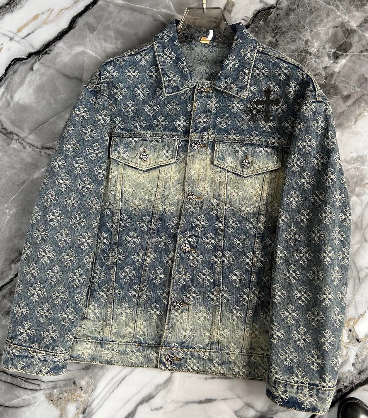 크롬하츠 2025 남성용 청자켓 GC267 PD