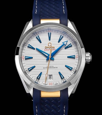 [홍콩명품시계.OMEGA] 오메가 시마스터 씨마스터 플래닛 오션 화이트 다이얼 41mm 남성용 시계