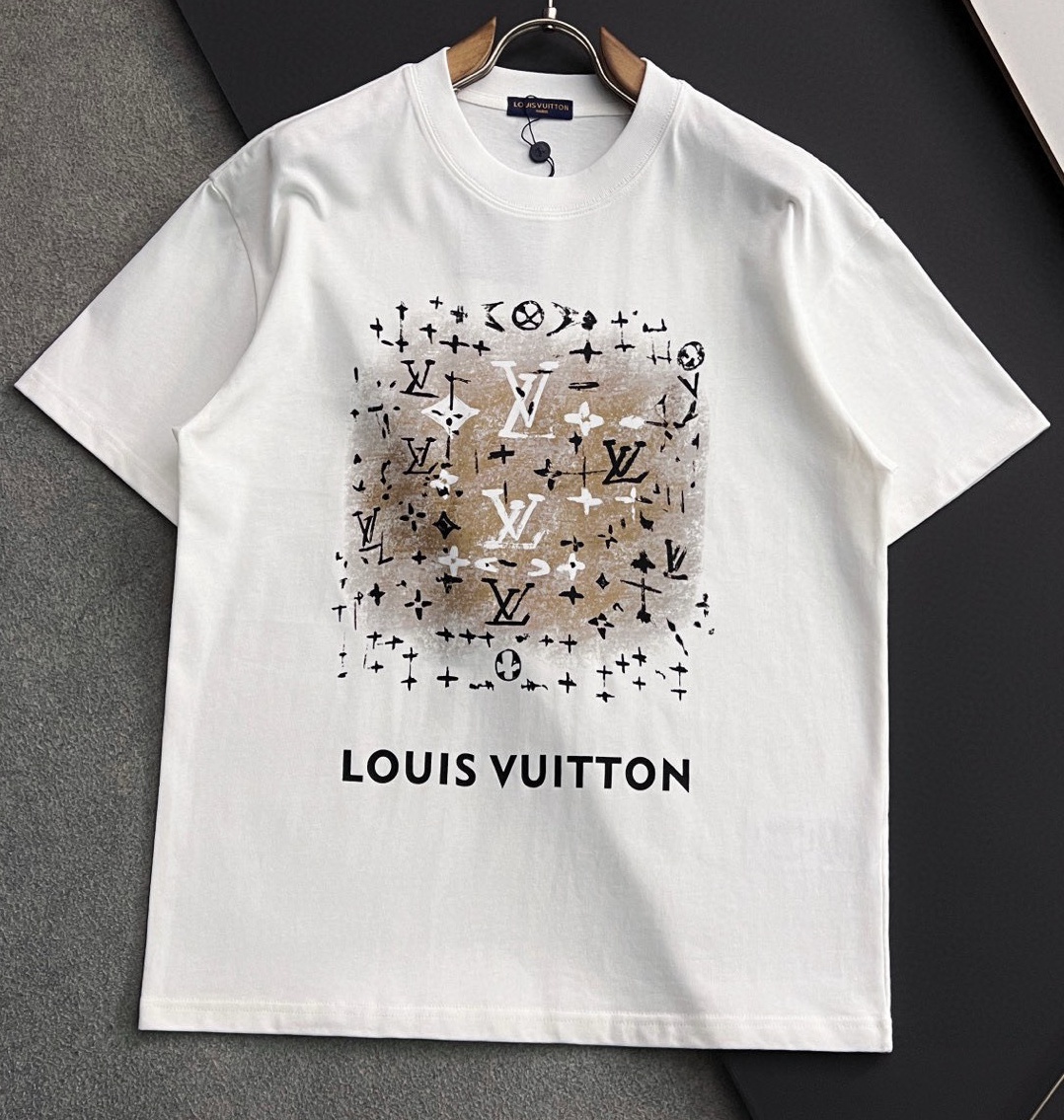 [홍콩명품.LOUIS VUITTON] 루이비통 2025 남성용 반팔 LV1850 HD  홍콩명품의류,구매대행,온라인명품