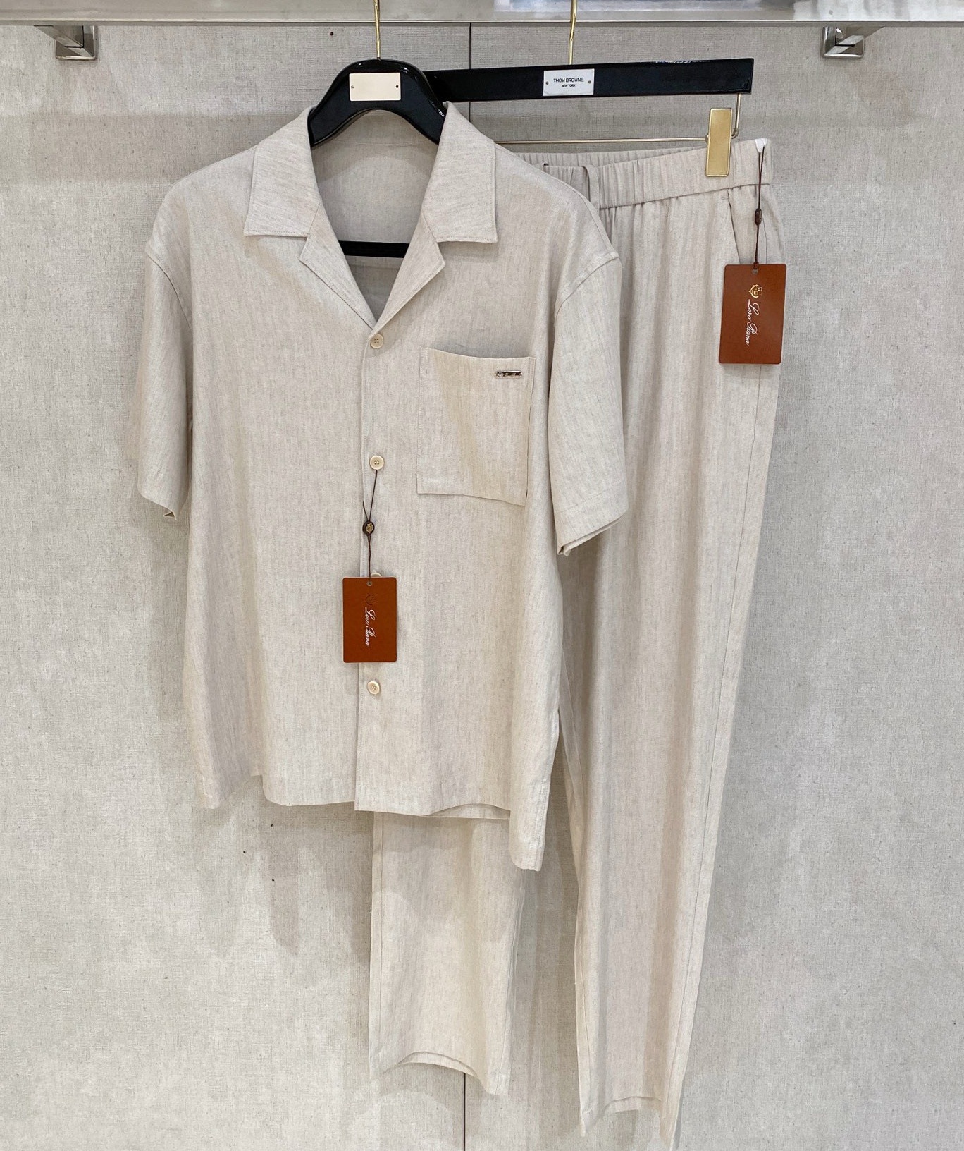 [홍콩명품.loro piana] 로로피아나 2025 남성용 린넨 셔츠세트 LP371 HD 홍콩명품의류,구매대행,온라인명품