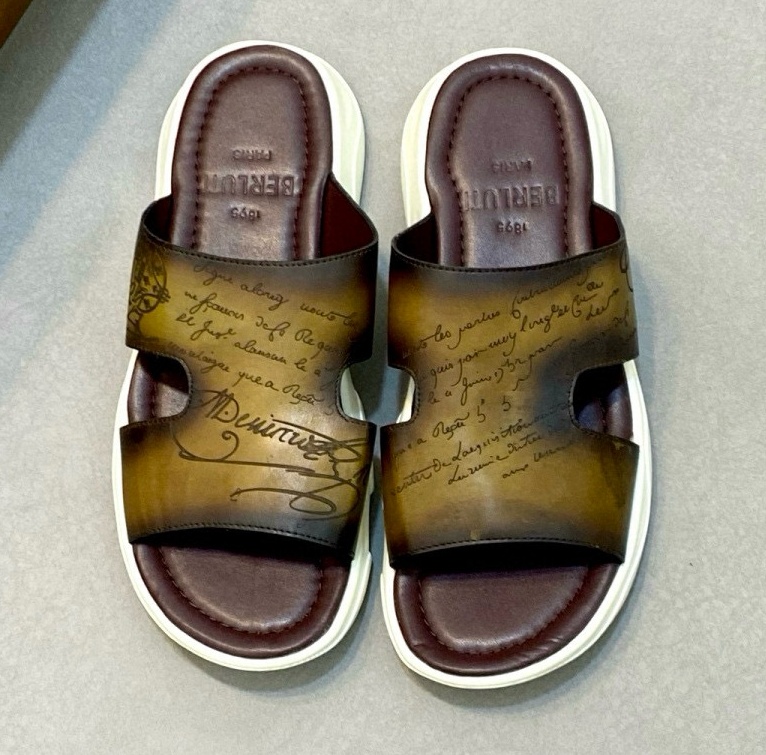 [홍콩명품.BERLUTI] 벨루티2025 남성용 슬리퍼 BL162 SH-E 홍콩명품의류,구매대행,온라인명품