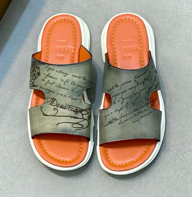 [홍콩명품.BERLUTI] 벨루티2025 남성용 슬리퍼 BL163 SH-E 홍콩명품의류,구매대행,온라인명품