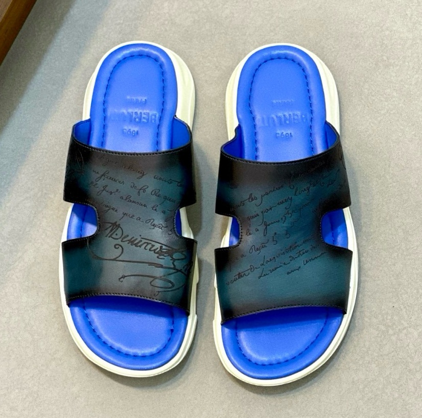 [홍콩명품.BERLUTI] 벨루티2025 남성용 슬리퍼 BL164 SH-E 홍콩명품의류,구매대행,온라인명품