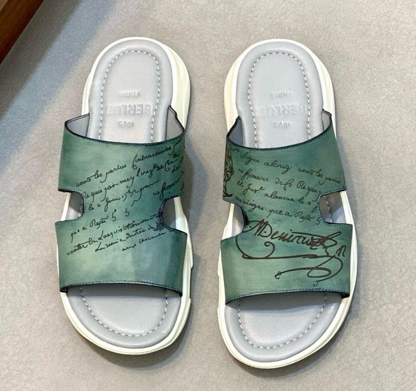 [홍콩명품.BERLUTI] 벨루티2025 남성용 슬리퍼 BL165 SH-E 홍콩명품의류,구매대행,온라인명품