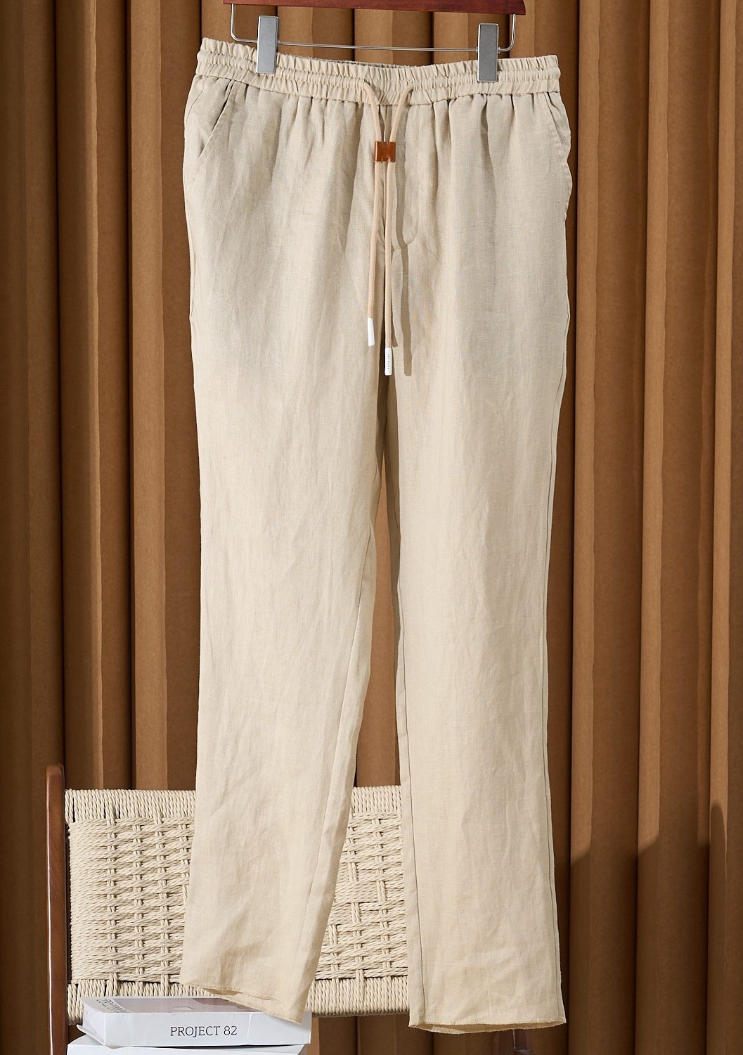 [홍콩명품.loro piana]로로피아나 2025 남성용 린넨 바지 LP379 YB  홍콩명품의류,구매대행,온라인명품