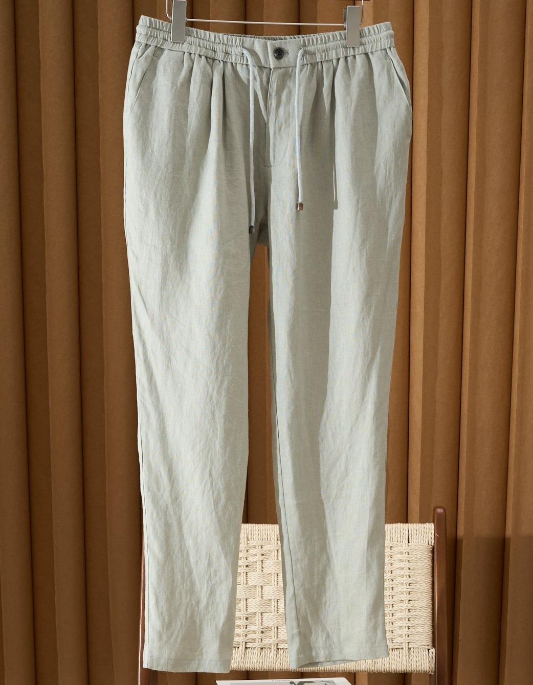 [홍콩명품.BRUNELLO CUCINELLI]브루넬로 쿠치넬리 2025 남성용 린넨 바지 BL1179 YB 홍콩명품의류,구매대행,온라인명품