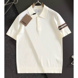 [홍콩명품.BURBERRY] 버버리 2025 남성용 니트반팔티 BU1247 YB 홍콩명품의류,구매대행,온라인명품