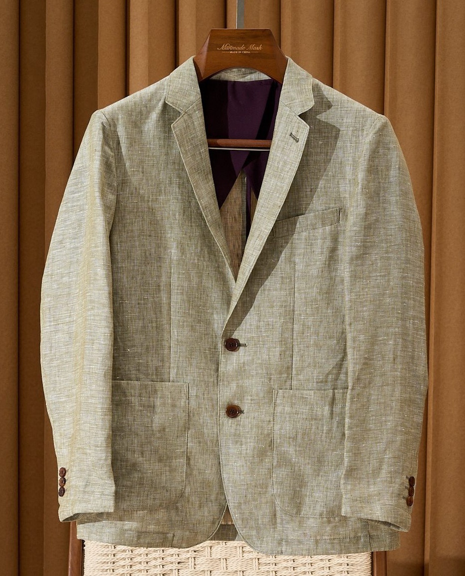 [ 홍콩명품.BRIONI ] 브리오니 2025 남성용 린넨 수트자켓 GT142 YB 홍콩명품의류,구매대행,온라인명품