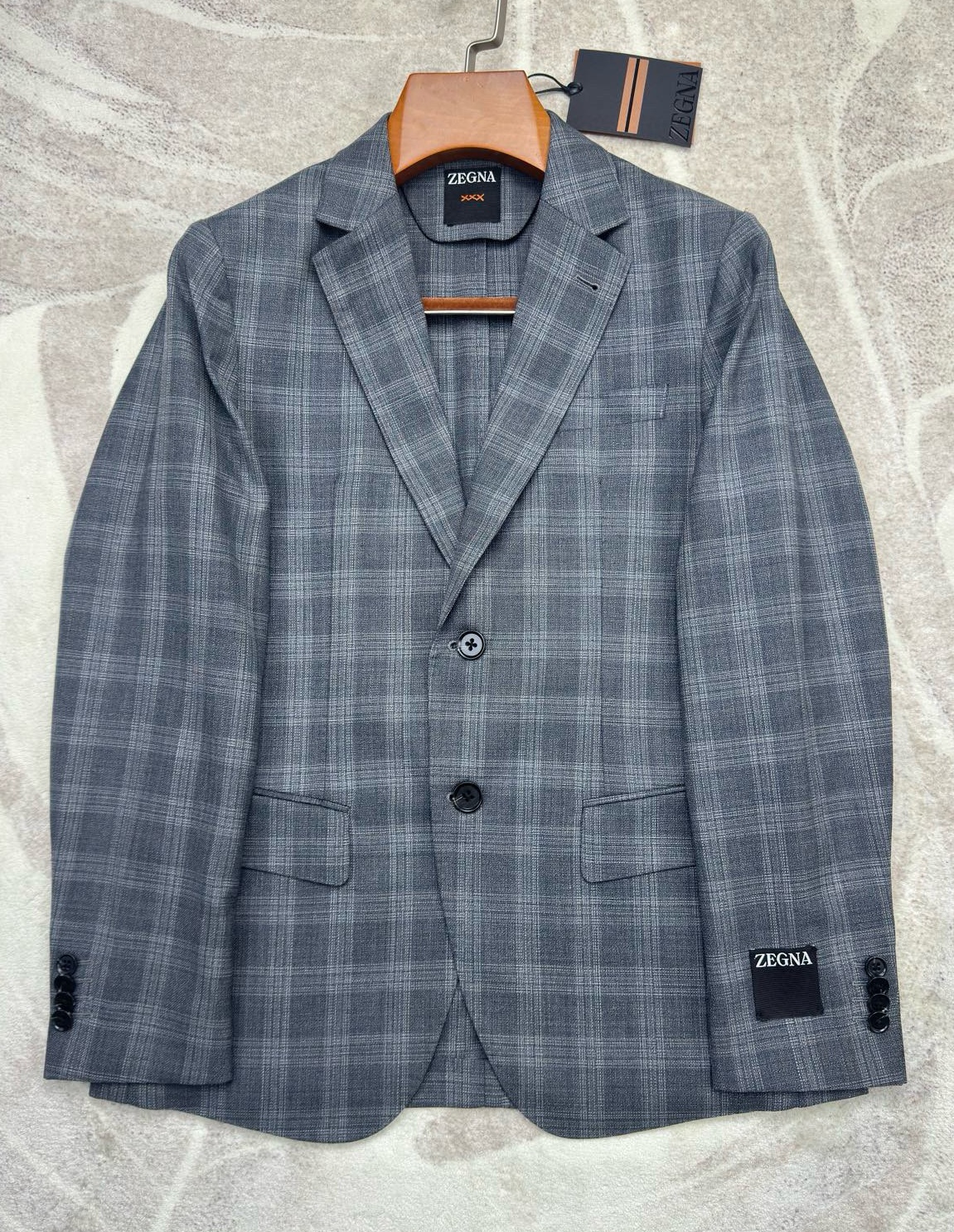 [홍콩명품.ZEGNA] 제냐 2025 남성용 울+잠사+ 린넨 수트자켓 ZN595 YB 홍콩명품의류,구매대행,온라인명품