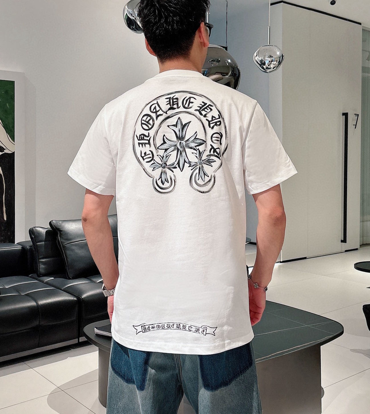 [홍콩명품.CHROME HEARTS] 크롬하츠 2025 남성용 반팔 GC329 PD  홍콩명품의류,구매대행,온라인명품