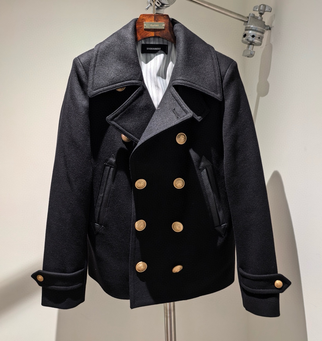 디스퀘어드 2025 남성용 울자켓 DQ019 HD