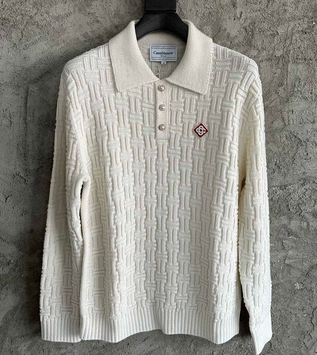 [홍콩명품.CSSABLANCA] 카사블랑카 2025 남성용 울풀오버  GT143 HD 홍콩명품의류,구매대행,온라인명품