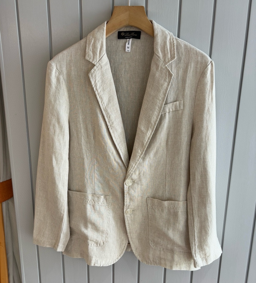 [홍콩명품.loro piana] 로로피아나 2025 남성용 린넨 수트자켓 LP475 HD 홍콩명품의류,구매대행,온라인명품