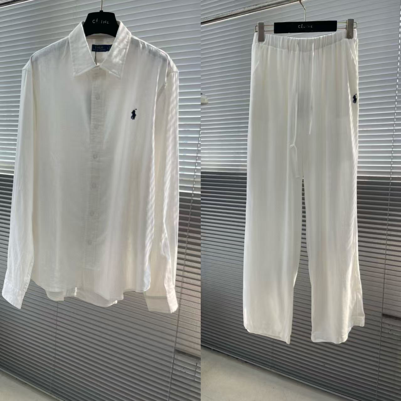 [홍콩명품.Ralph lauren] 랄프로렌 2025 남성용 린넨 셔츠 세트 GT186 HD 홍콩명품의류,구매대행,온라인명품