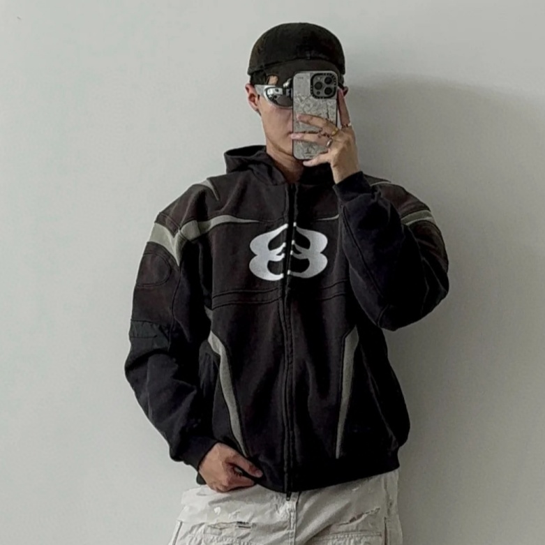 [홍콩명품.BALENCIAGA] 발렌시아가 2025 남성용 후드자켓 BL1249 HHB 홍콩명품의류,구매대행,온라인명품