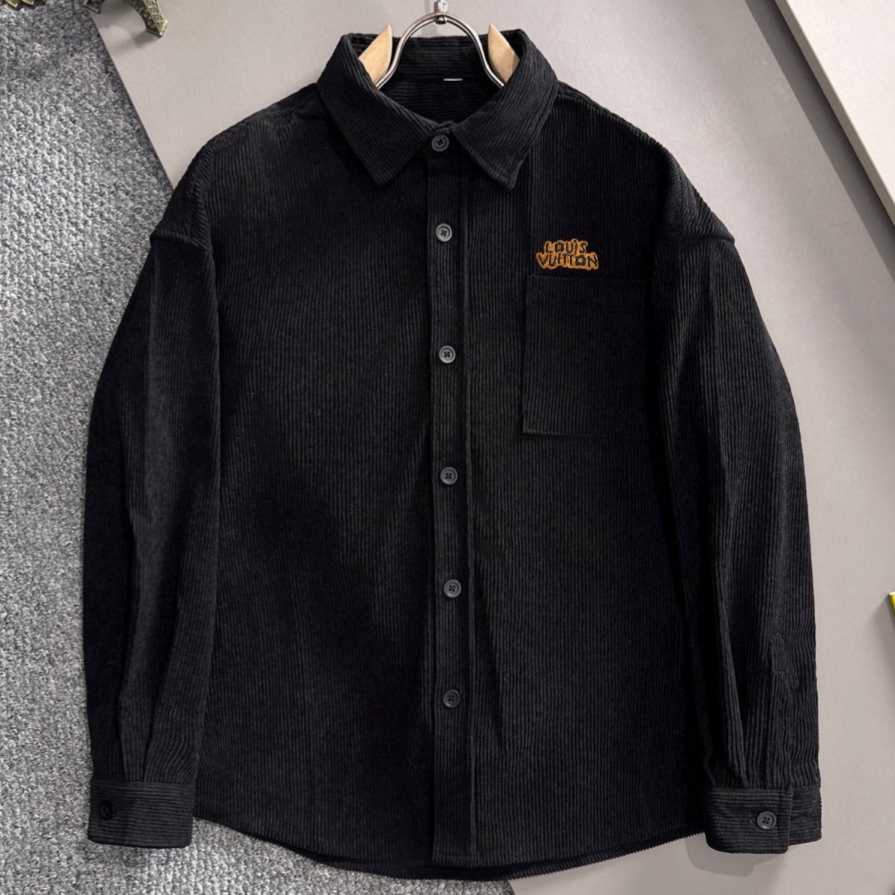 {홍콩명품.LOUIS VUITTON] 루이비통 2025 남성용 코르덴 셔츠 LV2013 PD 홍콩명품의류,구매대행,온라인명품
