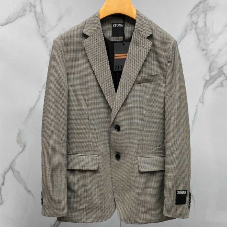 [홍콩명품.ZEGNA] 제냐 2025 남성용 울+린넨+실크 수트자켓 ZN37 HD 홍콩명품의류,구매대행,온라인명품