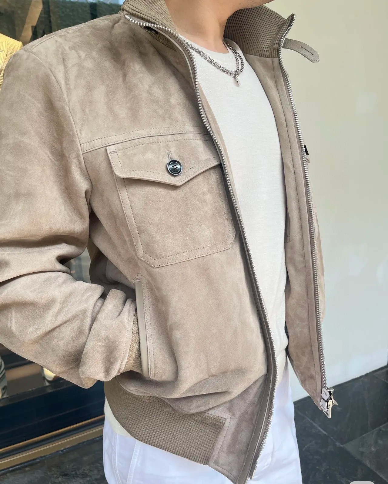 [홍콩명품,TOM FORD] 톰포드 2025 남성용 양가죽 자켓 TF140 HD 홍콩명품의류,구매대행,온라인명품