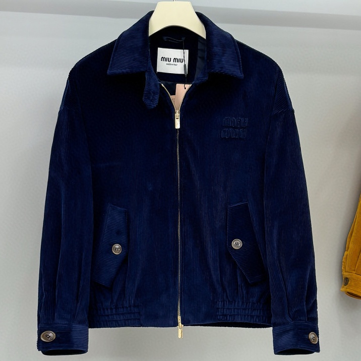 [홍콩명품,MIU MIU] 미우미우 2025 코르덴자켓 MM051 HHB 홍콩명품의류,구매대행,온라인명품