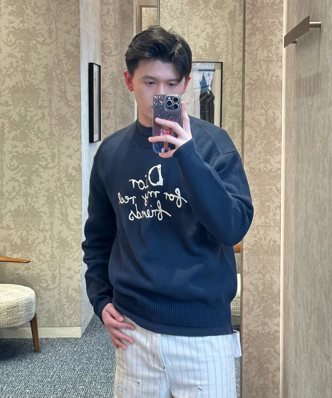 [홍콩명품.Christian Dior] 크리스챤 디올 2025 남성용 니트 풀오버 CD964 HD 홍콩명품의류,구매대행,온라인명품