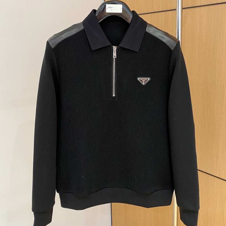 [홍콩명품.PRADA] 프라다 2025 남성용  긴팔티 PD1428  PD 홍콩명품의류,구매대행,온라인명품