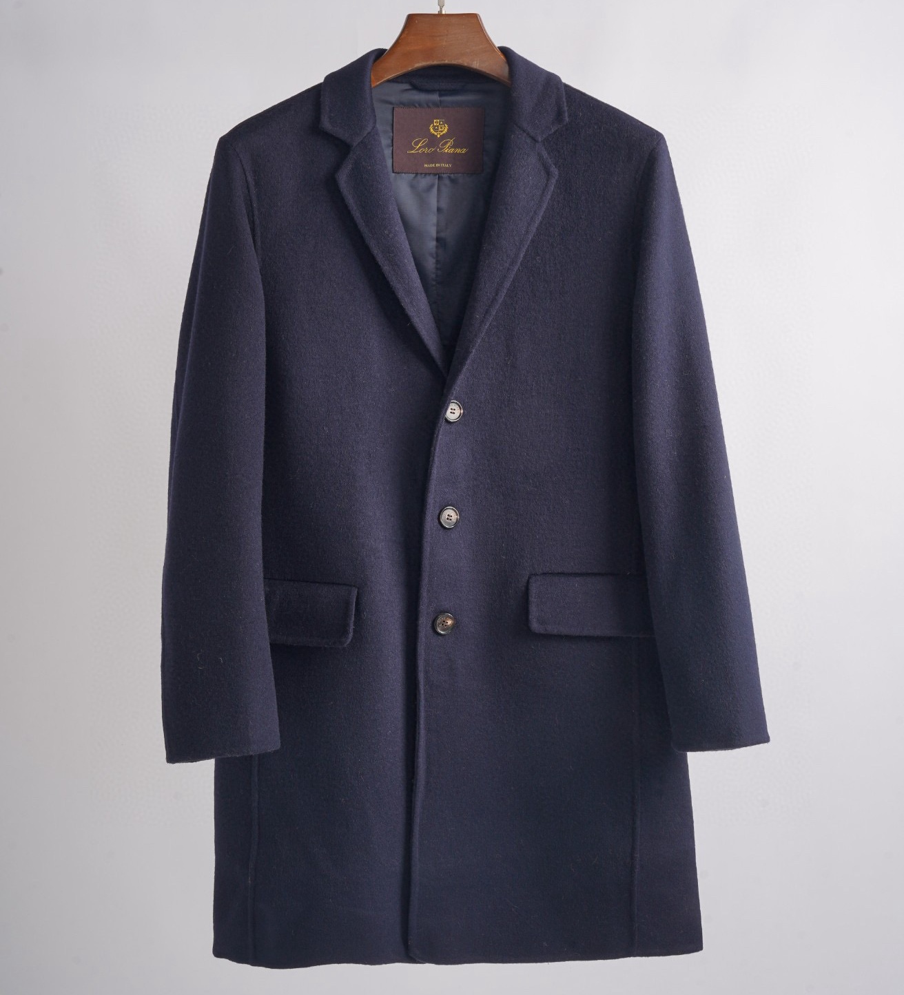 [홍콩명품.loro piana]로로피아나 2025 남성용 캐시미어+울 코트 LP540 HD 홍콩명품의류,구매대행,온라인명품