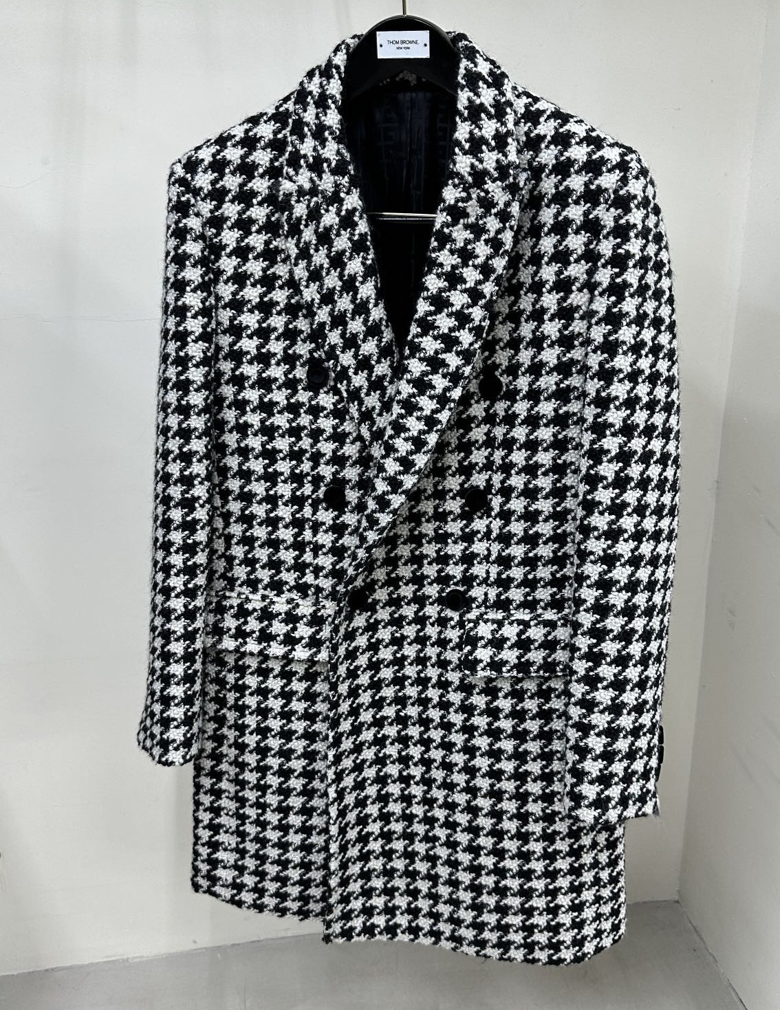 [홍콩명품.BALMAIN] 발망 25SS 로고 패턴 울 코트 자켓 BM030 HD 홍콩명품의류,구매대행,온라인명품