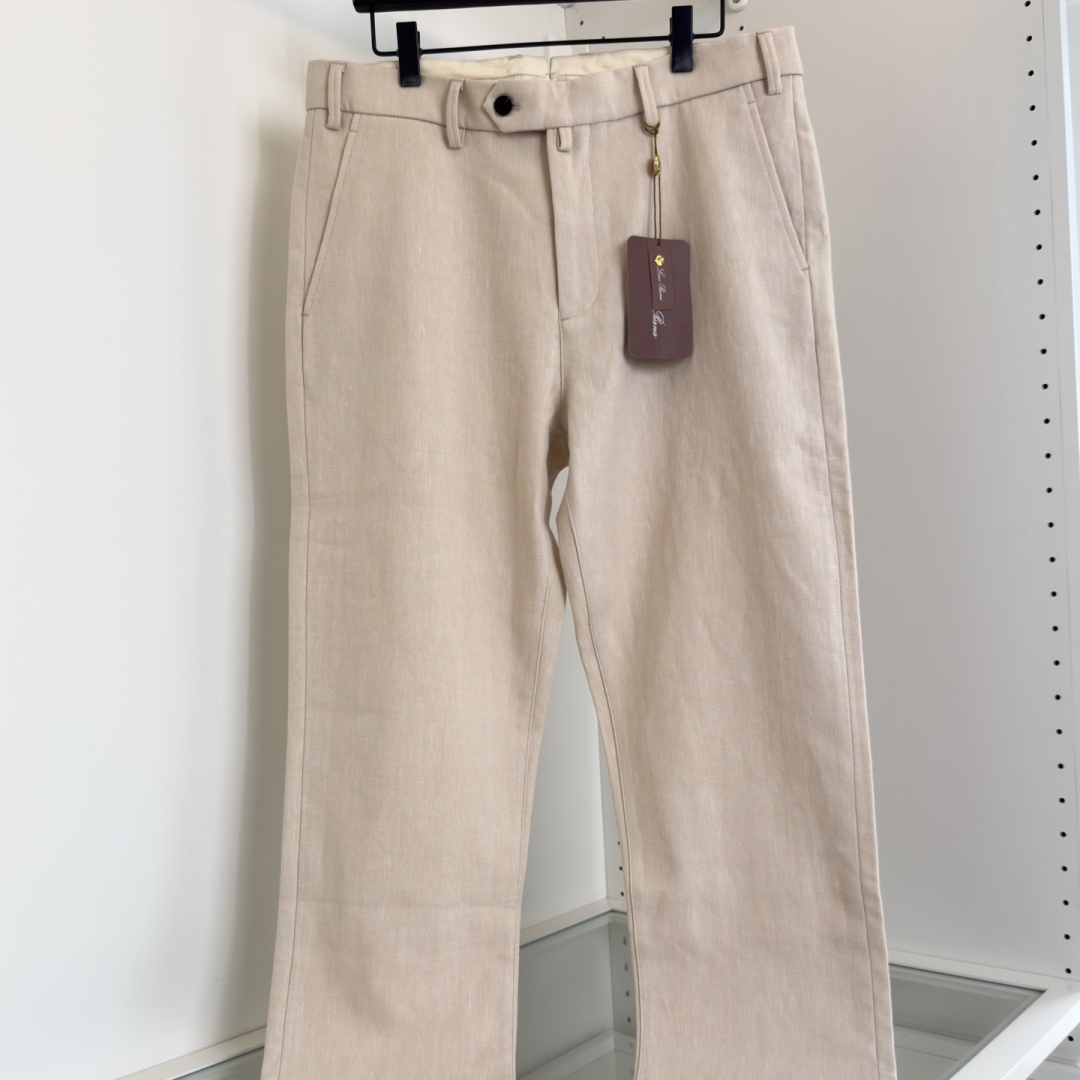 [홍콩명품.loro piana]로로피아나 2025 남성용 린넨바지 LP565 YB 홍콩명품의류,구매대행,온라인명품