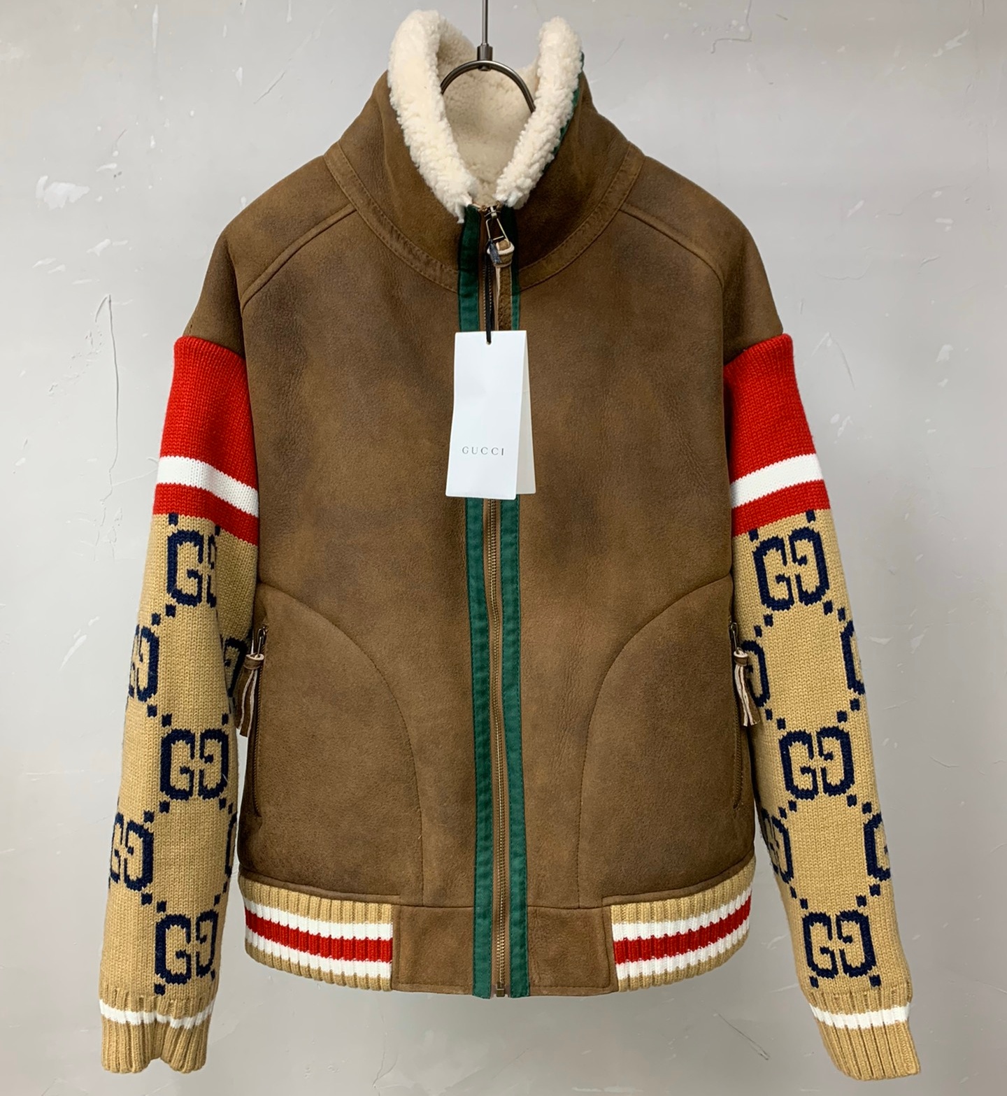 [홍콩명품.GUCCI] 구찌 2025 남성용 모피일체 양가죽코트 GC508 HD 홍콩명품의류,구매대행,온라인명품