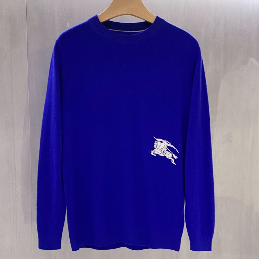 [홍콩명품.BURBERRY] 버버리 2025 남성용 울+캐시미어 풀오버 BU1331 YB 홍콩명품의류,구매대행,온라인명품