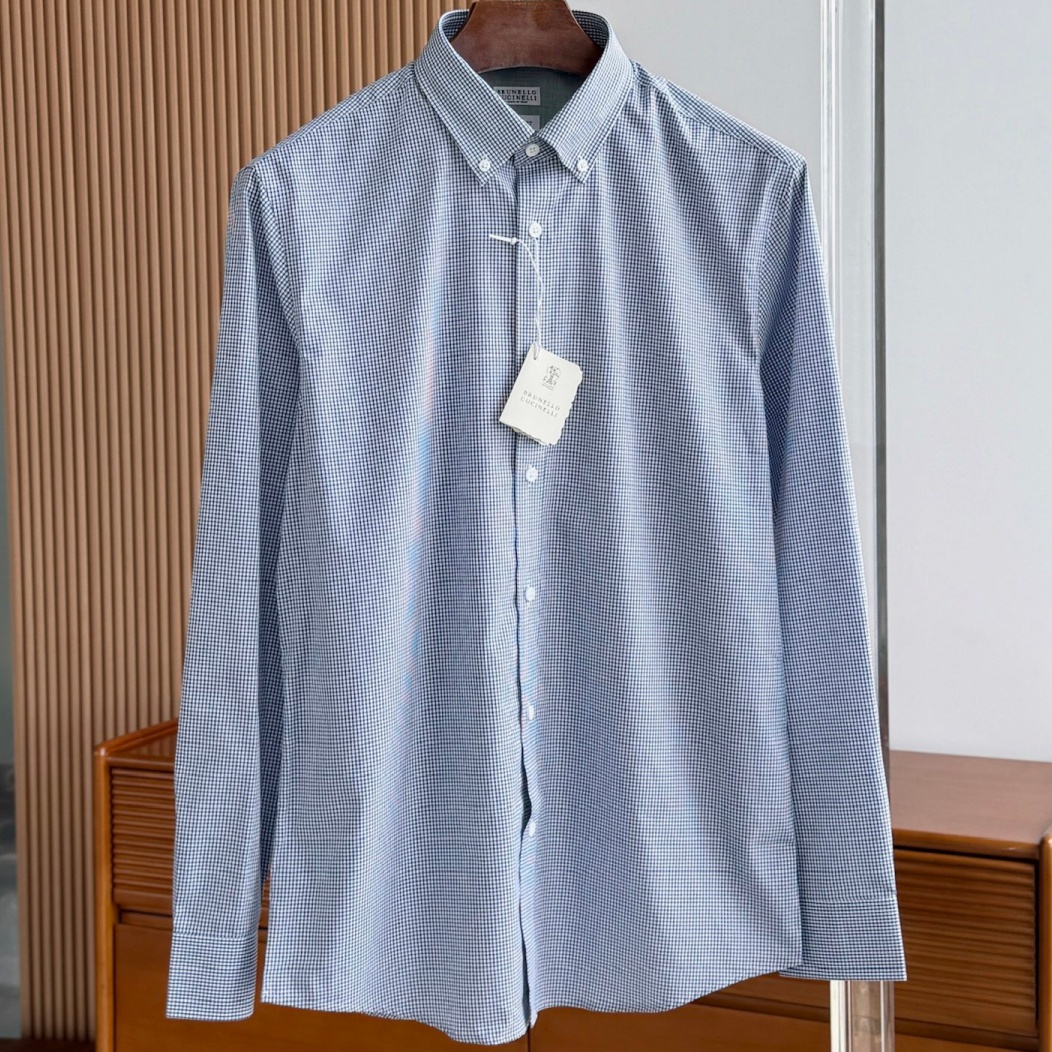 [홍콩명품.BRUNELLO CUCINELLI]브루넬로 쿠치넬리 2025 남성용 셔츠 BL1272 YB 홍콩명품의류,구매대행,온라인명품