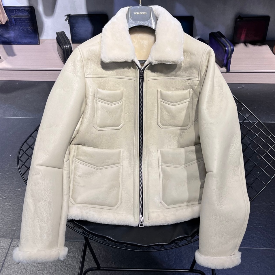 [홍콩명품,TOM FORD] 톰포드 2025 남성용 모피일체 양가죽 코트 TF157 HD 홍콩명품의류,구매대행,온라인명품