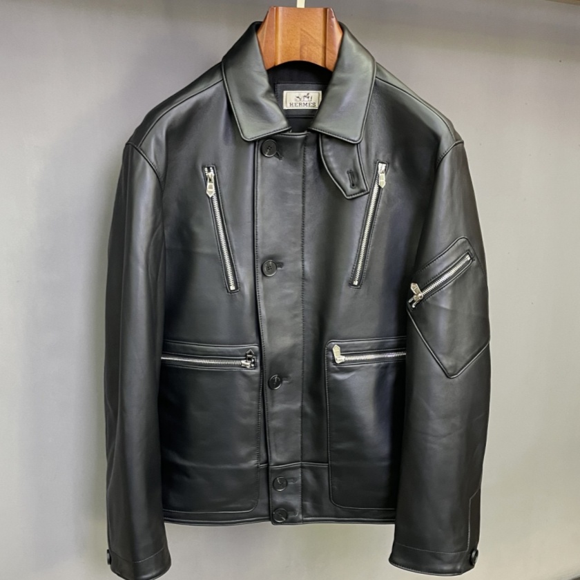 [홍콩명품.HERMES] 에르메스 2025 남성용 양가죽자켓 HM442 HD 홍콩명품의류,구매대행,온라인명품