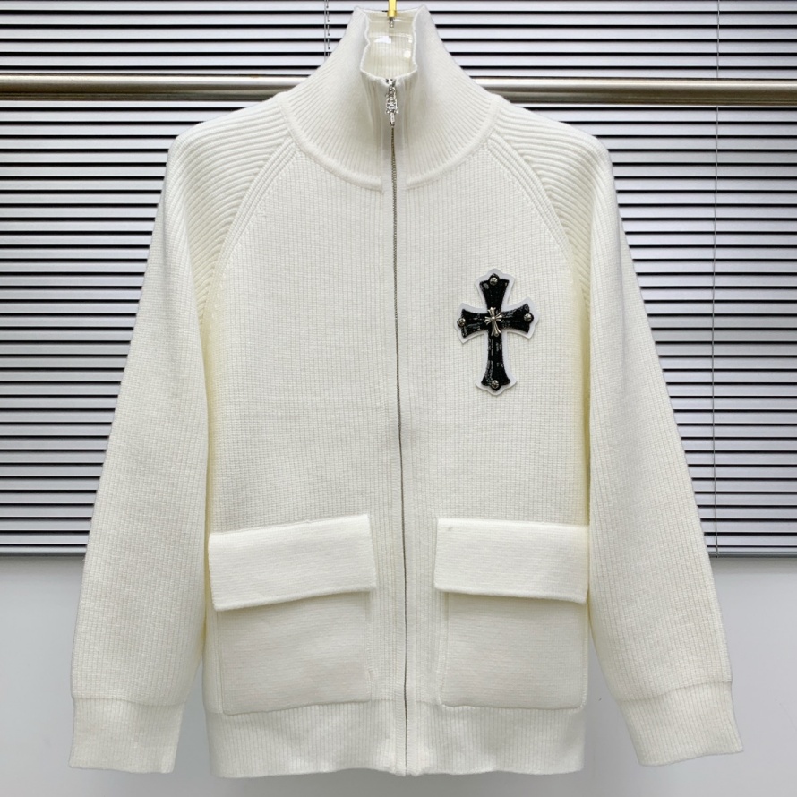 [홍콩명품.CHROME HEARTS] 크롬하츠 2025 남성용 울 가디건 GC367 PD 홍콩명품의류,구매대행,온라인명품