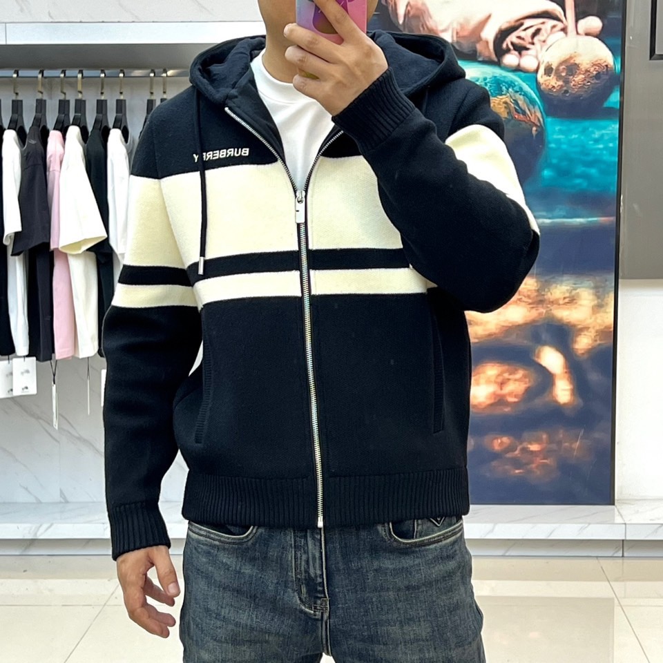 [홍콩명품.BURBERRY] 버버리 2025 남성용 가디건 자켓 BU1348 HD 홍콩명품의류,구매대행,온라인명품