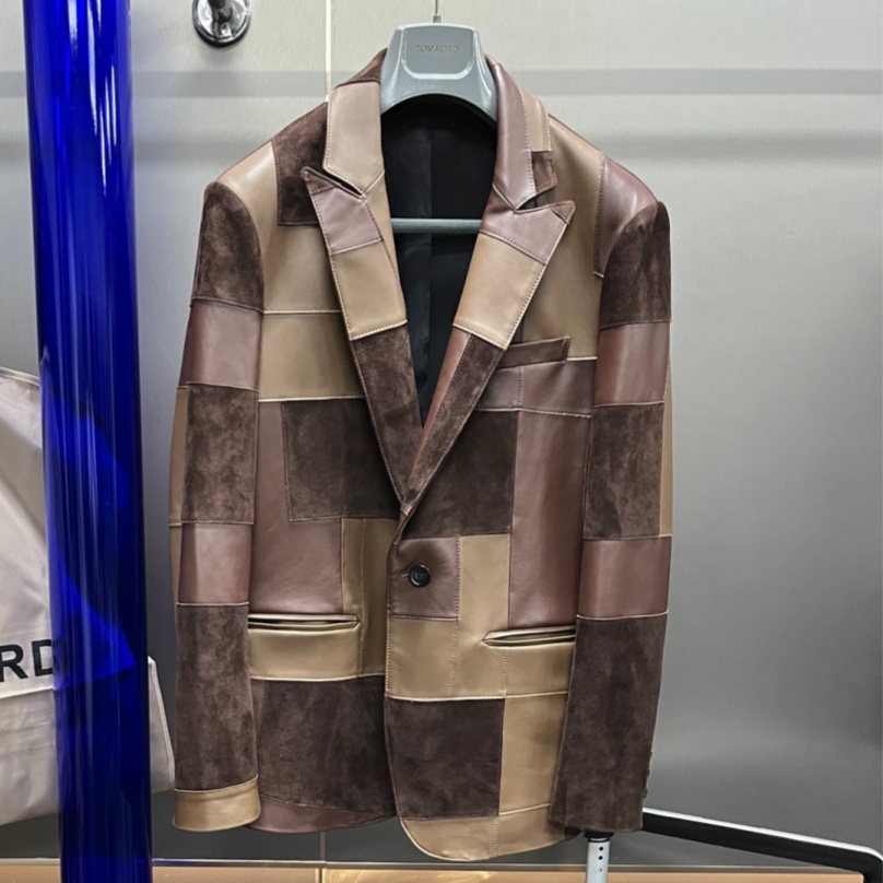 [홍콩명품,TOM FORD] 톰포드 2025 남성용 양가죽 자켓 TF165 HD 홍콩명품의류,구매대행,온라인명품