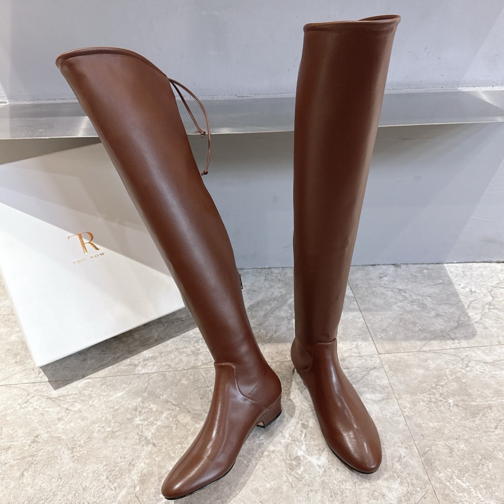 [홍콩명품.THEROW] 더로우  25SS 여성 롱부츠 WA5876 DN 홍콩명품의류,구매대행,온라인명품